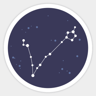 Pisces Constellation Sticker